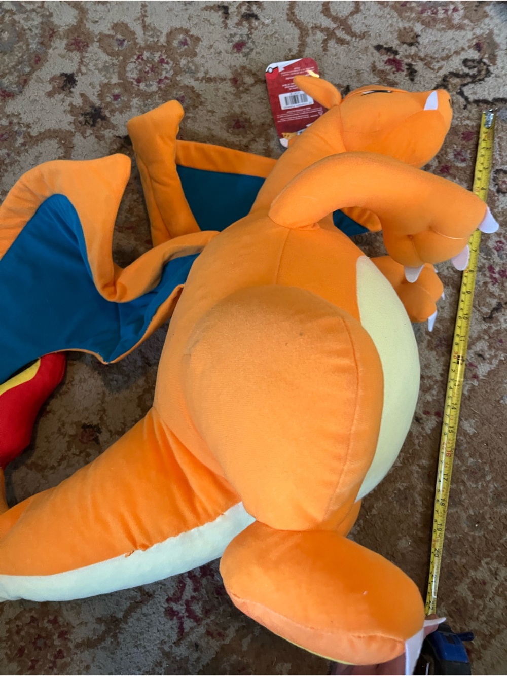 NWT Official Pokémon Charizard 22" Plush Stuffed Animal Toy The Toy Factory New